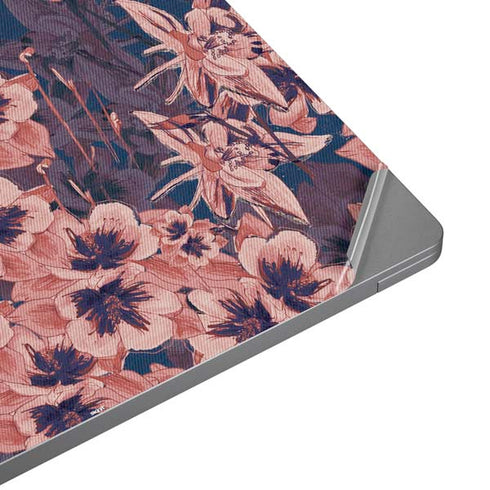 Dark Tapestry Floral Universal Laptop 12in (9.8 x 6.8in) Skin